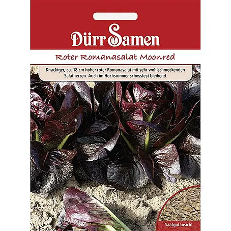 Dürr Samen Romana-Salat Moonred