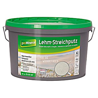 Baufan ProMineral Lehm-Streichputz (Naturweiß, 7 kg)
