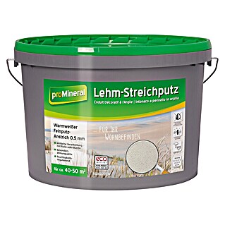 Baufan ProMineral Lehm-Streichputz (Naturweiß, 18 kg)