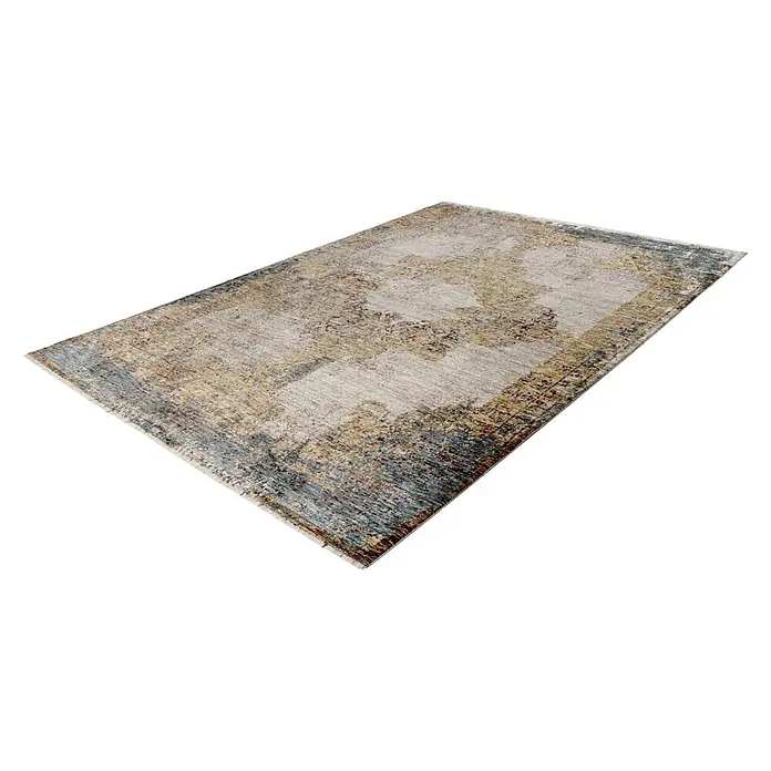 Kayoom Kurzflorteppich Pono 722 - Multi, 230 x 160 cm, 100 % Polyester - Diagonale Ansicht