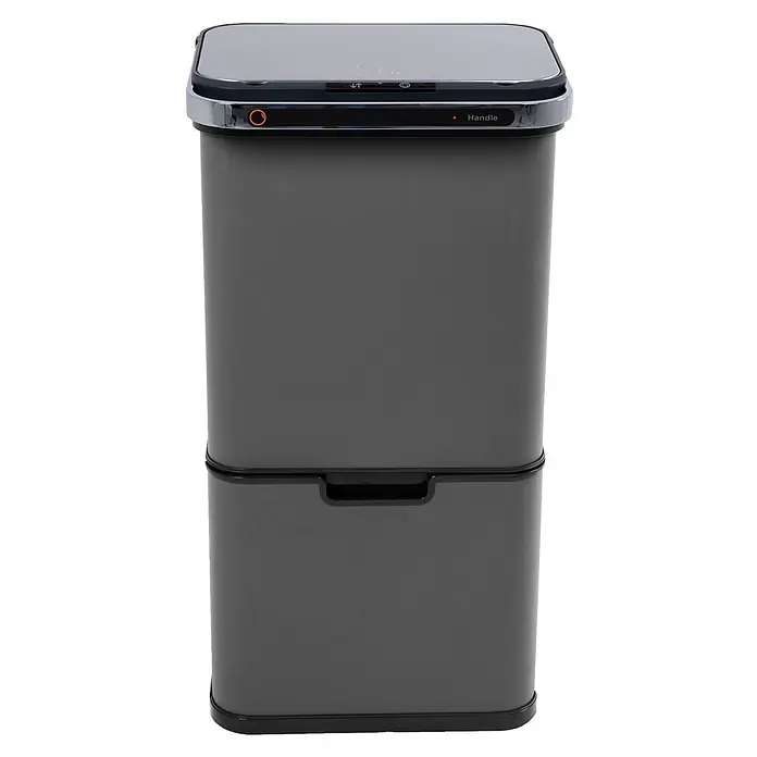 SVITA Sensormülleimer Sensor-Mülleimer 60L - 60 l, Stahl, Grau