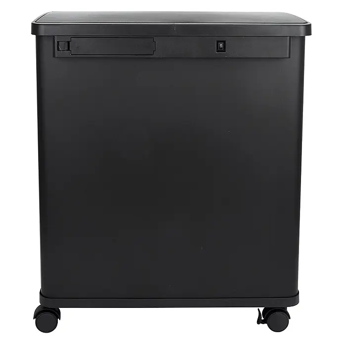 SVITA Sensormülleimer SR2X30 - 60 l, Stahl, Schwarz