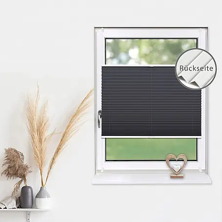 Deco-Raum  Thermoplissee ohne Bohren Basic