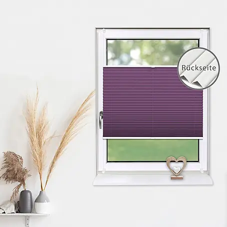Deco-Raum  Thermoplissee ohne Bohren Basic