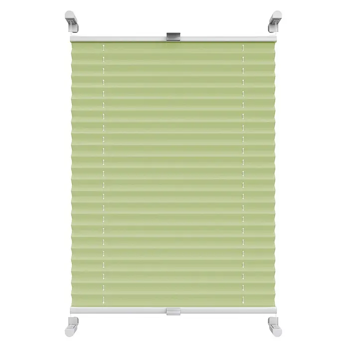 Deco-Raum Thermoplissee ohne Bohren Basic - B x H: 60 x 150 cm, Hellgrün