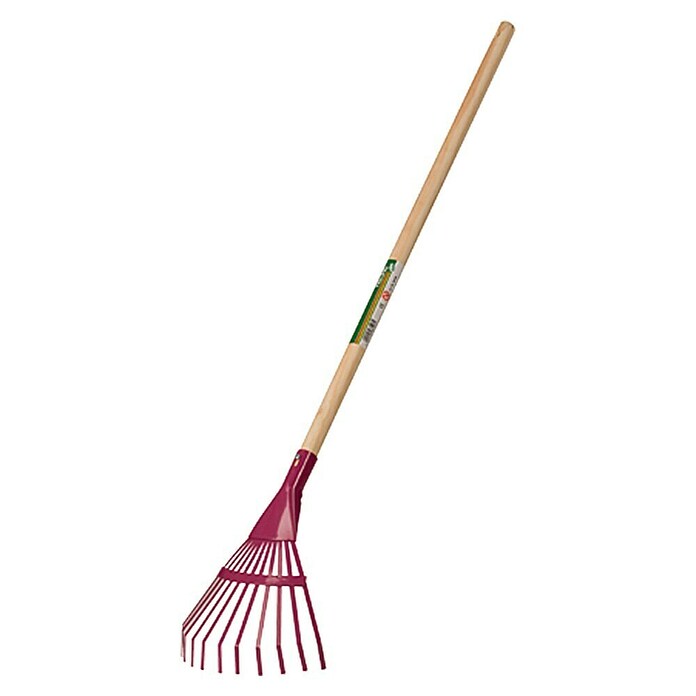 Freund Victoria Otroška pahljačasta metla  (Delovna širina: 30 cm, Število zob: 10, Kratek ročaj) | 7240 - Geräte mit Stiel | IADA - Gartenhandgeräte | IAD - Gartenhandgeräte | IA - Gartenhartware | I - Stadtgarten | BAUHAUS