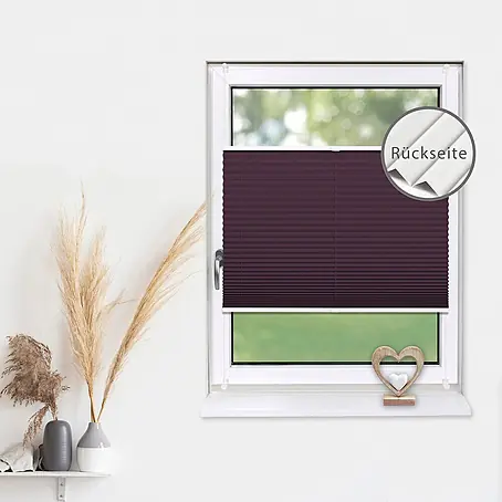 Deco-Raum  Thermoplissee ohne Bohren Basic