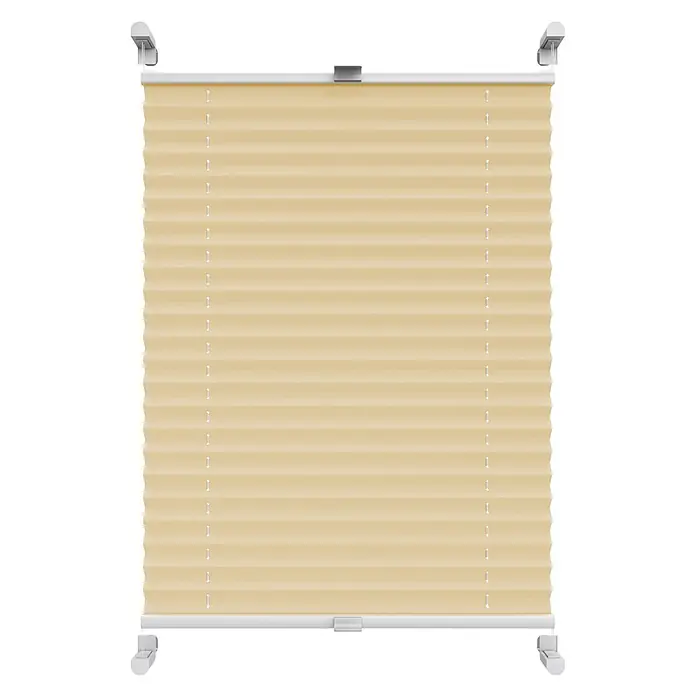 Deco-Raum Thermoplissee ohne Bohren Basic - B x H: 80 x 210 cm, Beige