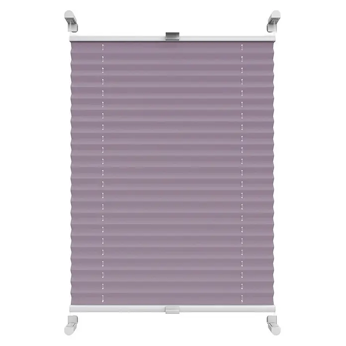 Deco-Raum Thermoplissee ohne Bohren Basic - B x H: 100 x 150 cm, Flieder
