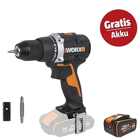 Worx PowerShare 20V Maschinenpaket