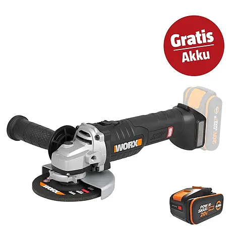 Worx PowerShare 20V Maschinenpaket