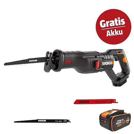 Worx PowerShare 20V Maschinenpaket