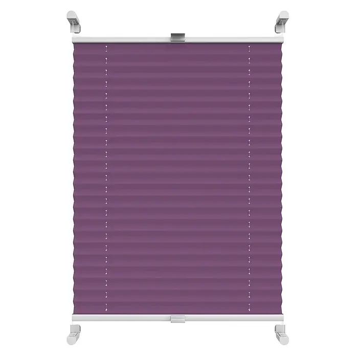 Deco-Raum Thermoplissee ohne Bohren Basic - B x H: 90 x 150 cm, Lila