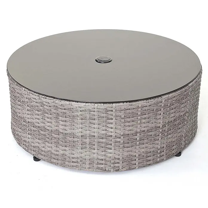 Proregal Loungemöbel-Set - 6 -tlg., Polyester, Kissen Beige, Grau
