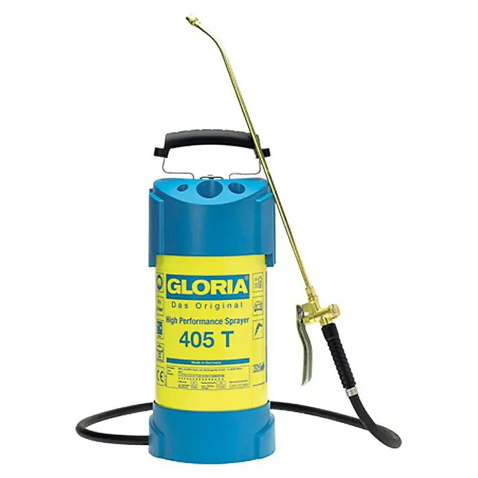 Gloria Drucksprühgerät 405 T - 5 l, 6 bar, Stahl - Gloria 405 T Hochleistungssprühgerät: Ein robustes und zuverlässiges Werkzeug für Garten und Landwirtschaft.