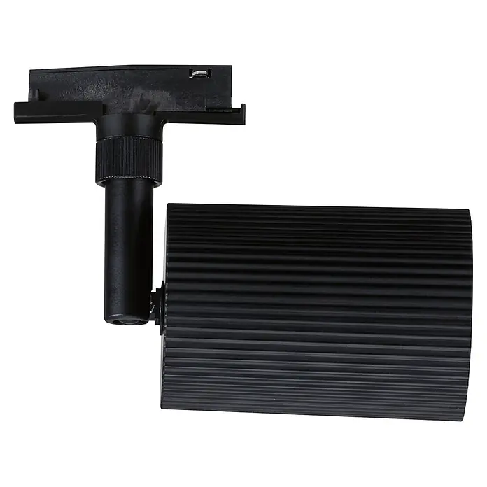 Paulmann URail LED-Spot Rivon - 10 W, Schwarz matt, 8 x 8 x 15,4 cm - Rechte Seitenansicht