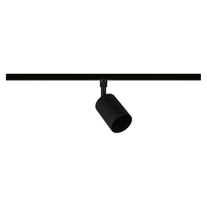 Paulmann URail LED-Schienensystem Set Rivon - Schwarz matt, 2,17 m, Nicht Dimmbar, Anzahl Leuchtmittel: 3 Stk. - Vorderansicht
