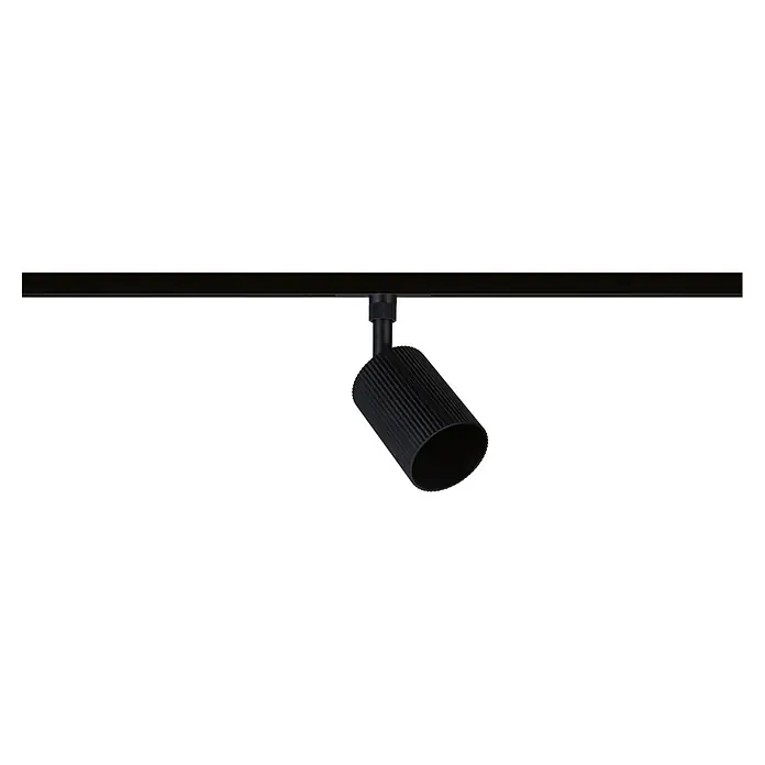 Paulmann URail LED-Spot Rivon - 10 W, Schwarz matt, 8 x 8 x 15,4 cm - Vorderansicht