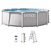 Intex Piscina Frame Prisma (Ø x Al: 366 x 99 cm, Gris, 8.592 l) | BAUHAUS