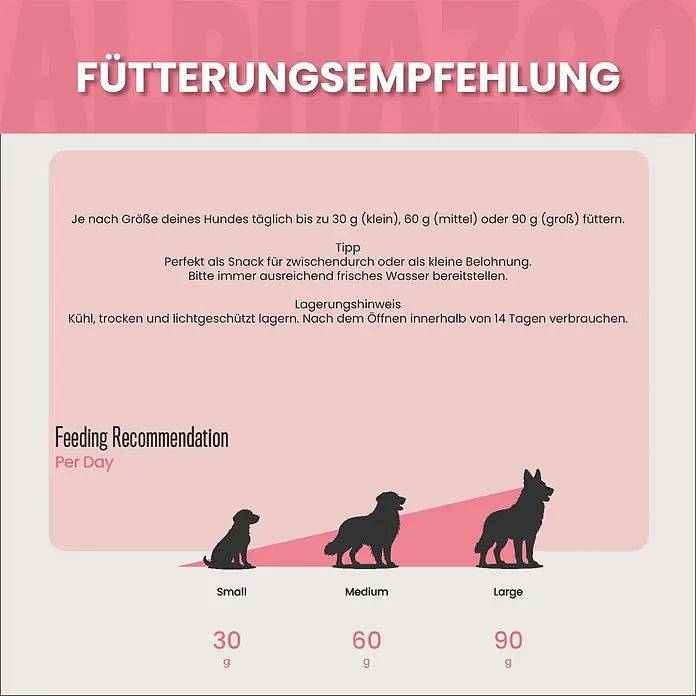 Alphazoo Hundesnack Kleines Rinderz-Vous - 160 g