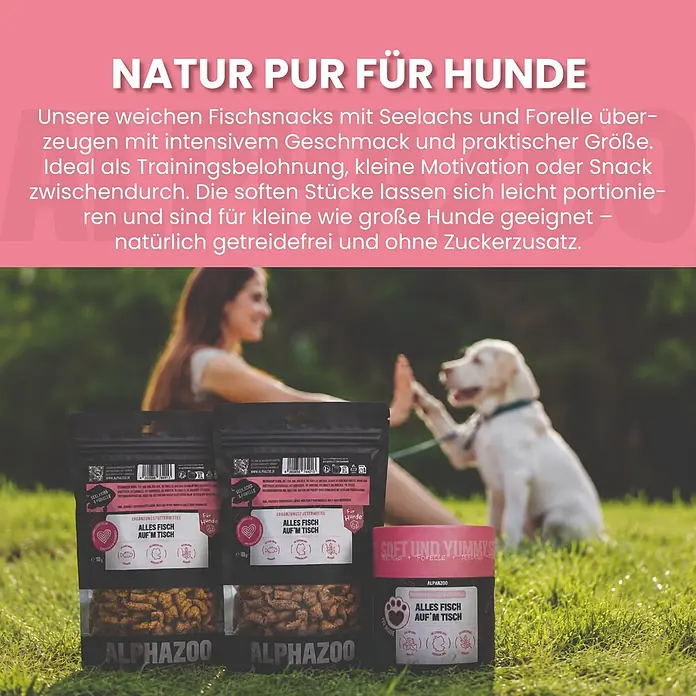Alphazoo Hundesnack Alles Fisch Auf’m Tisch - 300 g