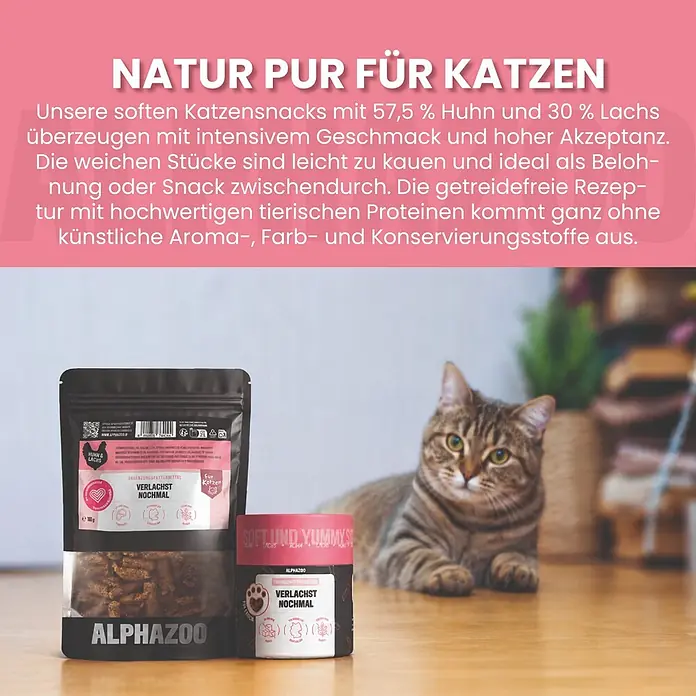 Alphazoo Katzensnack Verlachst Nochmal - 160 g