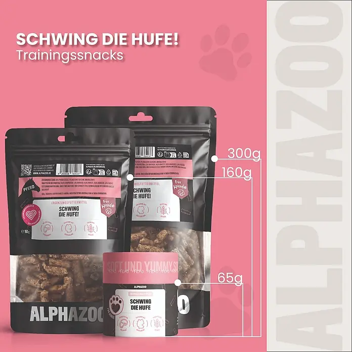 Alphazoo Hundesnack Schwing Die Hufe - 160 g