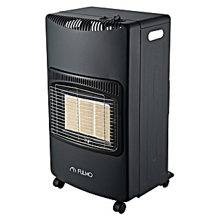 Fulmo Estufa de gas infrarrojos plegable Winter (Gas butano, Negro)