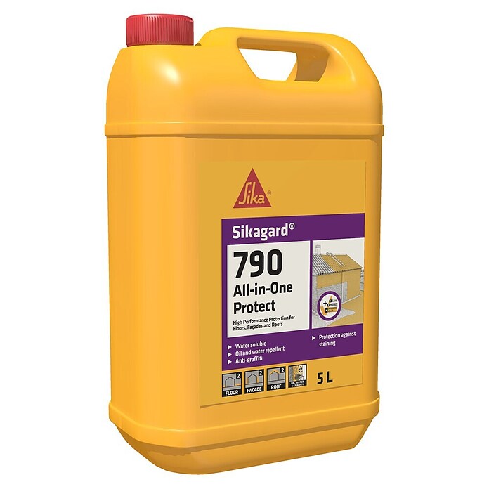 Sika Sredstvo za impregnacijo Sikagard 790 All-in-One Protect  (5 l) | Impregnacije in zaščitni premazi za barve | Barve | Barve in tapete | Izdelki | BAUHAUS