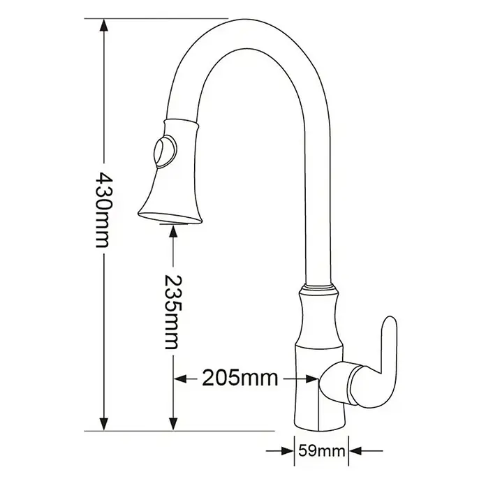 Hudor Spültischarmatur 605-2 - 