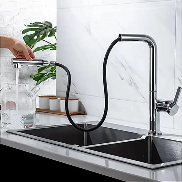 Hudor Spültischarmatur wasserhahn pp006 - Seidenmatt