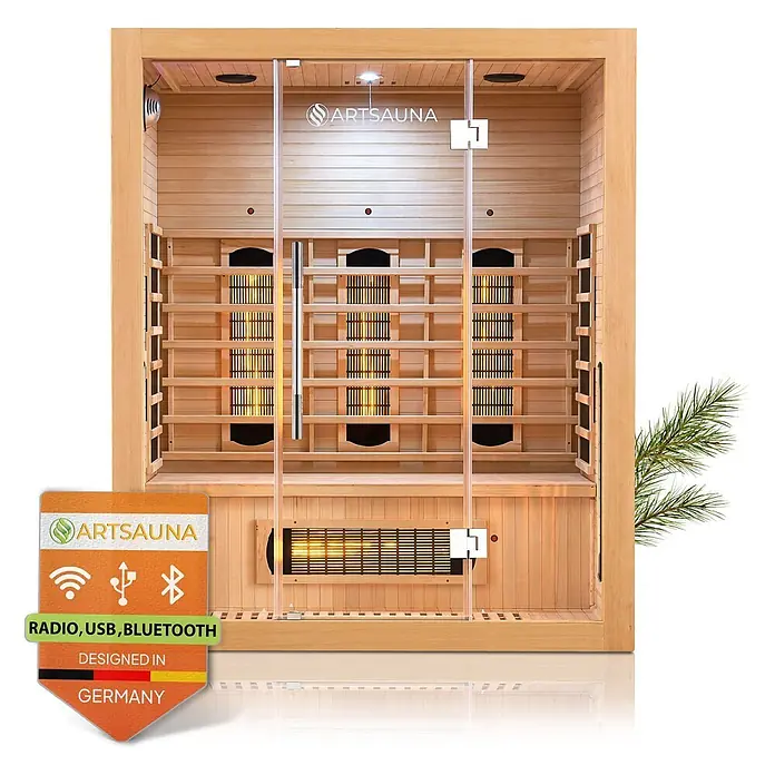 Artsauna Elementsauna - L x B x H: 105 x 160 x 190 cm