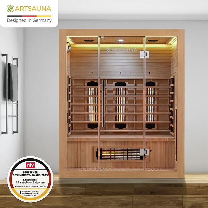 Artsauna Elementsauna - L x B x H: 105 x 160 x 190 cm