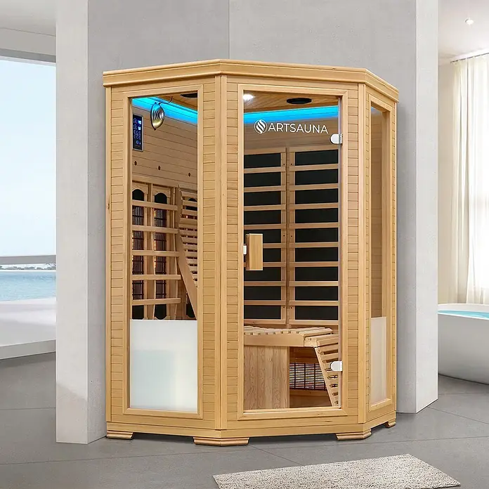Artsauna Elementsauna - L x B x H: 120 x 120 x 190 cm
