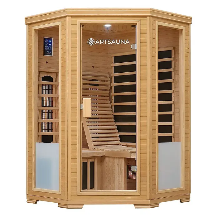 Artsauna Elementsauna - L x B x H: 120 x 120 x 190 cm