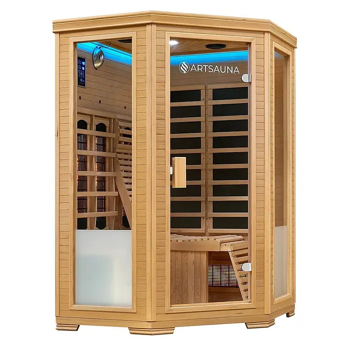 Artsauna Elementsauna - L x B x H: 120 x 120 x 190 cm