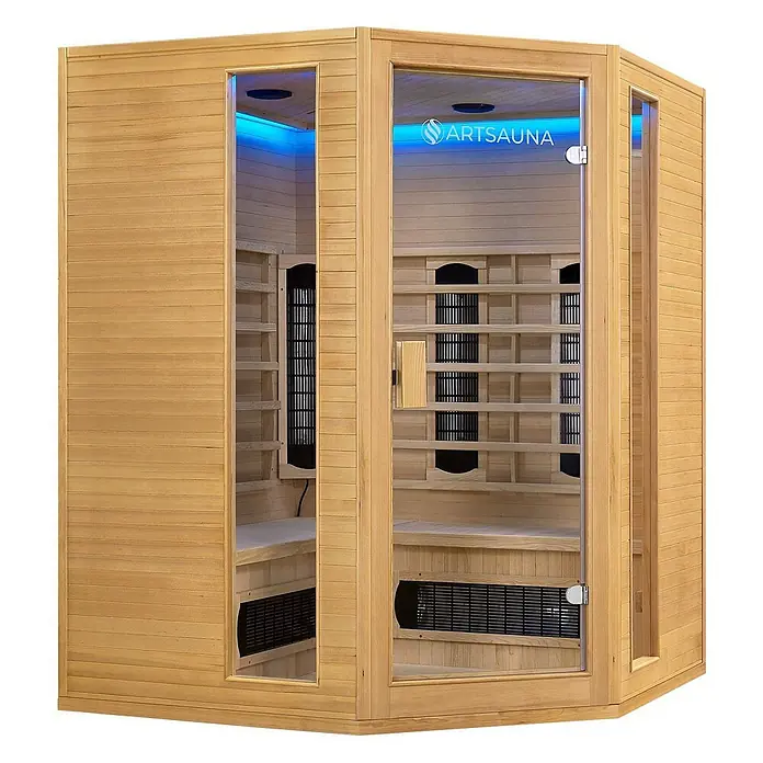 Artsauna Elementsauna - L x B x H: 150 x 150 x 190 cm