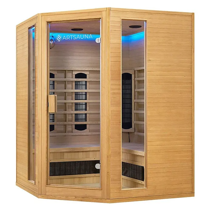 Artsauna Elementsauna - L x B x H: 150 x 150 x 190 cm