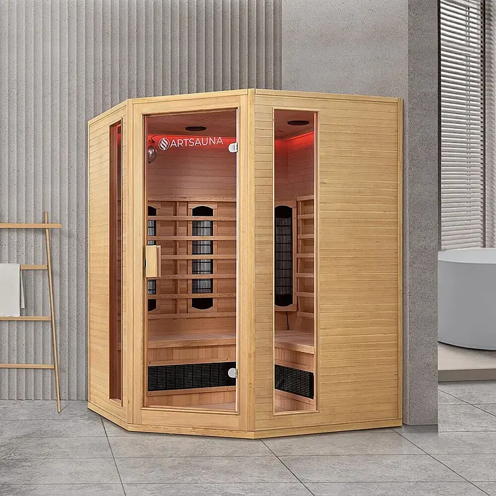Artsauna Elementsauna - L x B x H: 150 x 150 x 190 cm