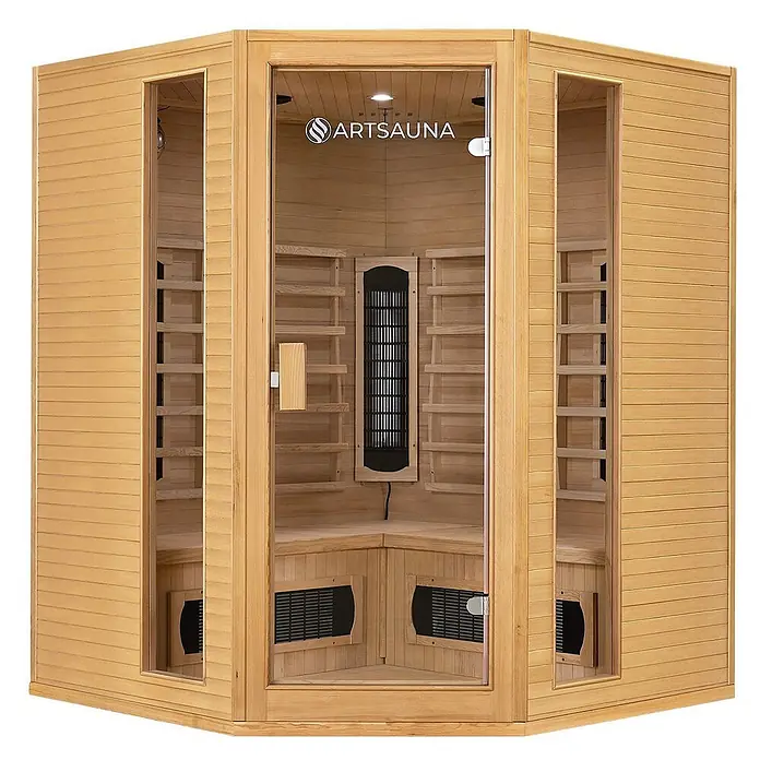 Artsauna Elementsauna - L x B x H: 150 x 150 x 190 cm