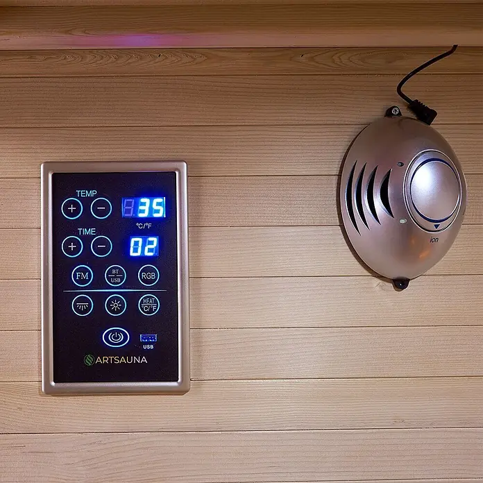 Artsauna Elementsauna - L x B x H: 150 x 150 x 190 cm