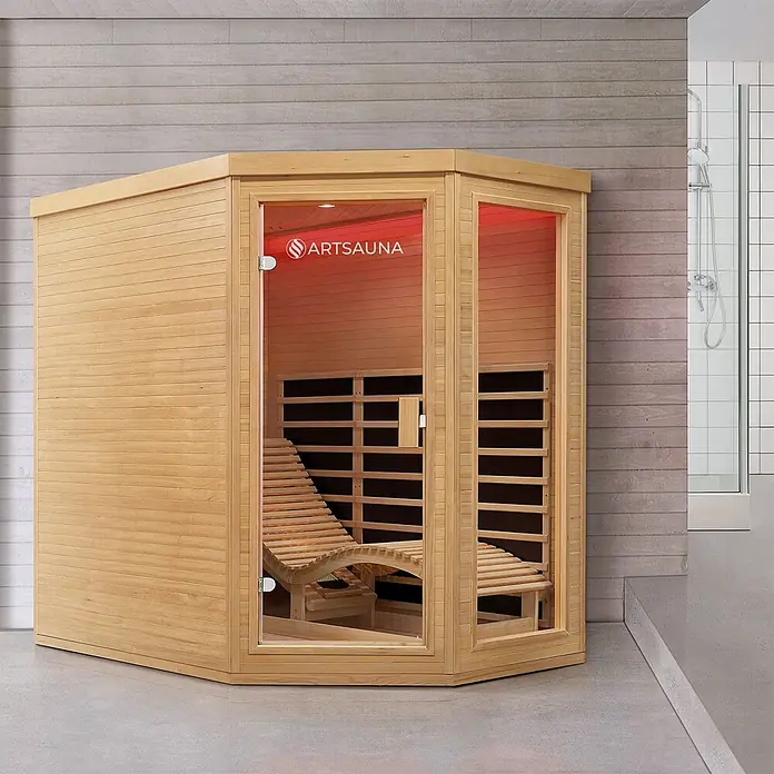Artsauna Elementsauna - L x B x H: 190 x 130 x 190 cm