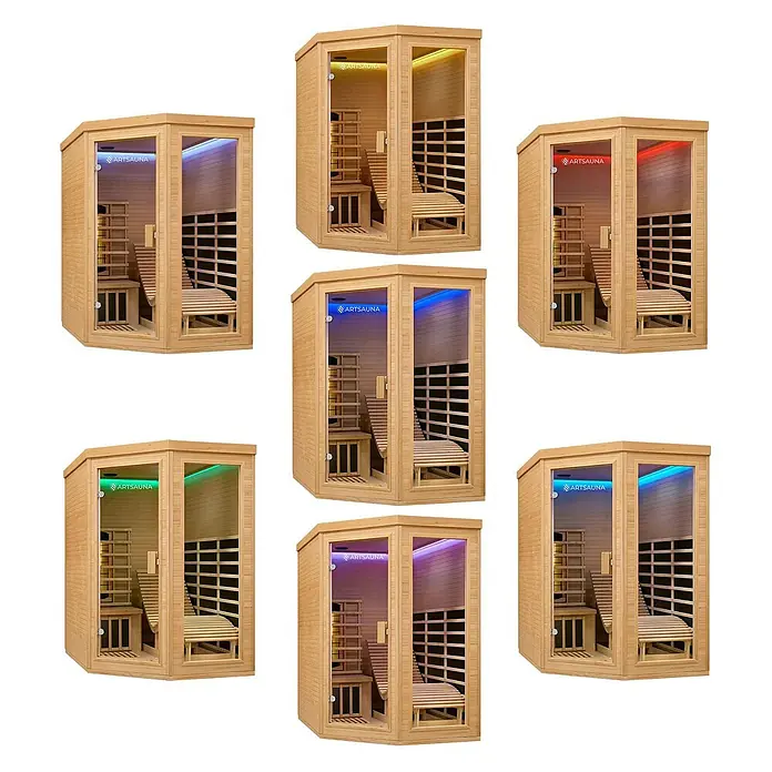 Artsauna Elementsauna - L x B x H: 190 x 130 x 190 cm