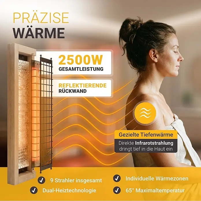Artsauna Elementsauna - L x B x H: 140 x 120 x 190 cm