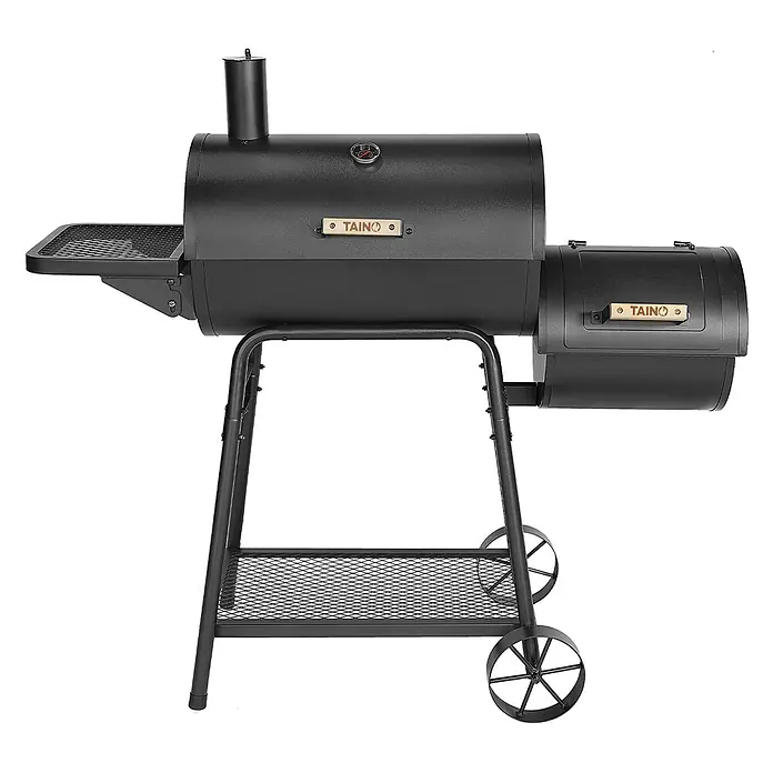 TAINO Smoker - Grillfläche (B x T): 59,4 x 36,5 cm, Schwarz