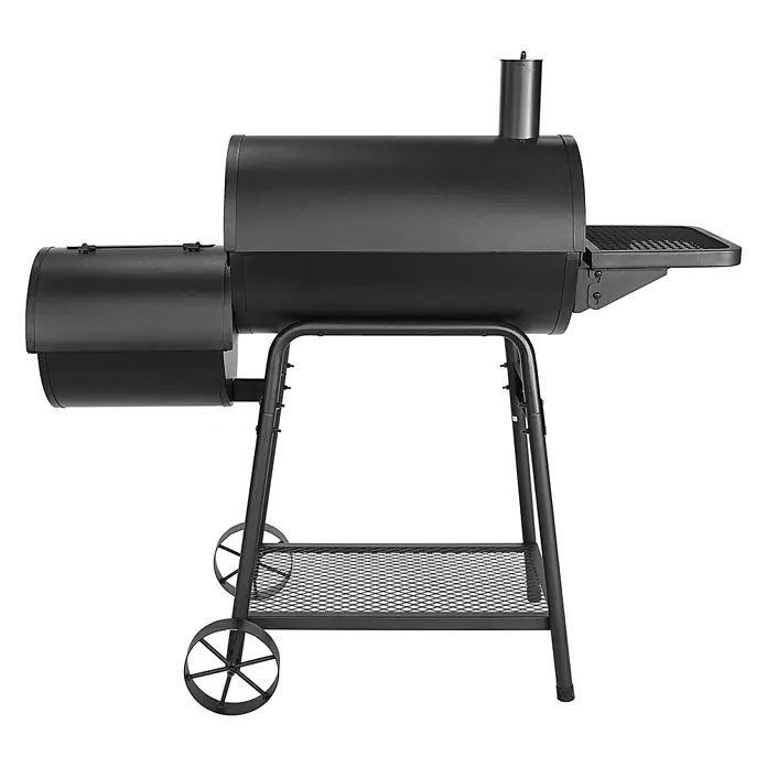 TAINO Smoker - Grillfläche (B x T): 59,4 x 36,5 cm, Schwarz
