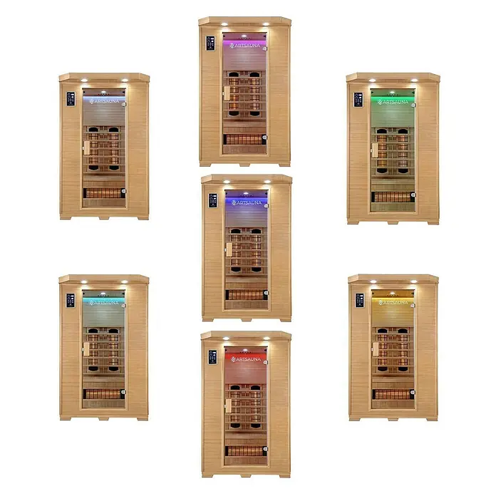 Artsauna Elementsauna - L x B x H: 100 x 120 x 190 cm