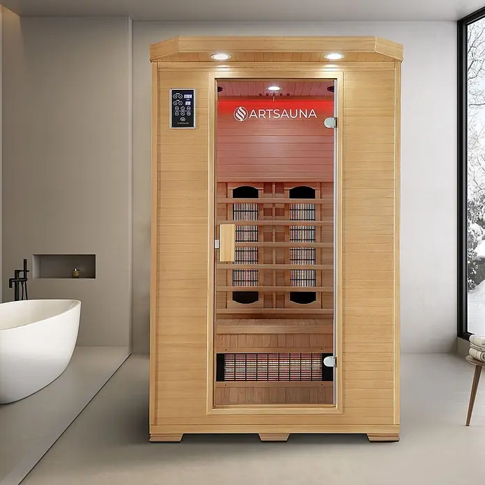Artsauna Elementsauna - L x B x H: 100 x 120 x 190 cm