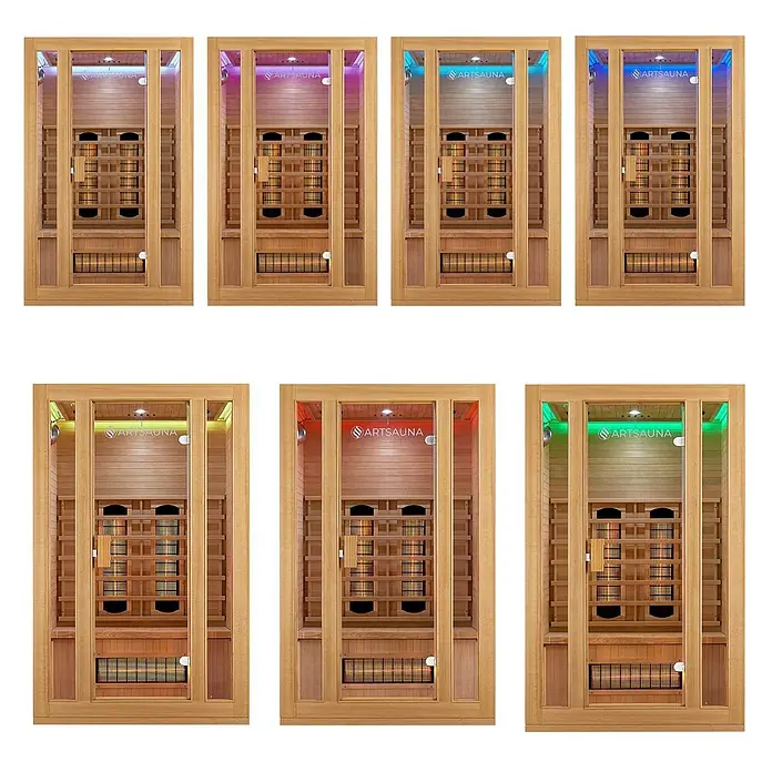 Artsauna Elementsauna - L x B x H: 105 x 120 x 190 cm