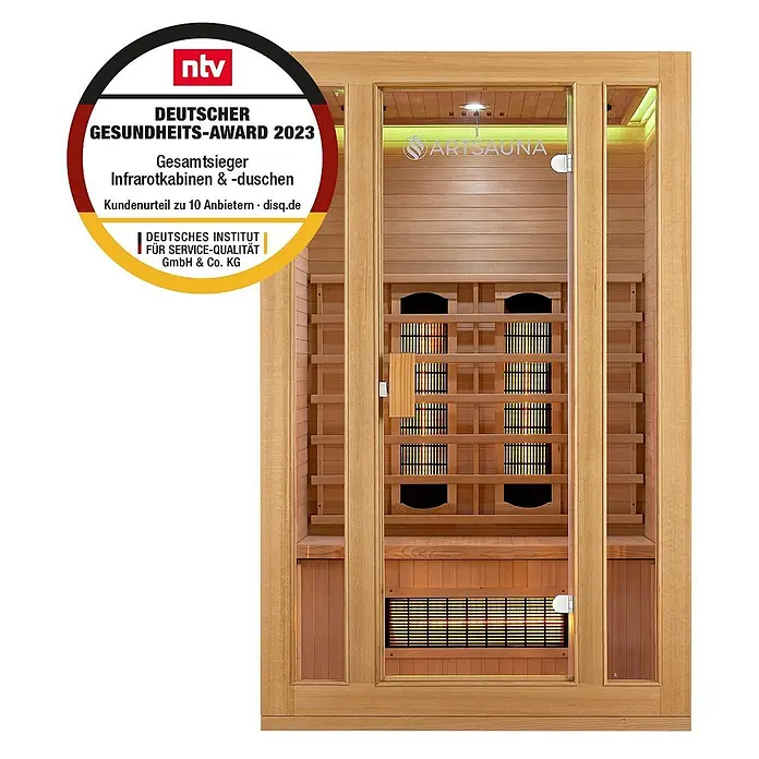 Artsauna Elementsauna - L x B x H: 105 x 120 x 190 cm